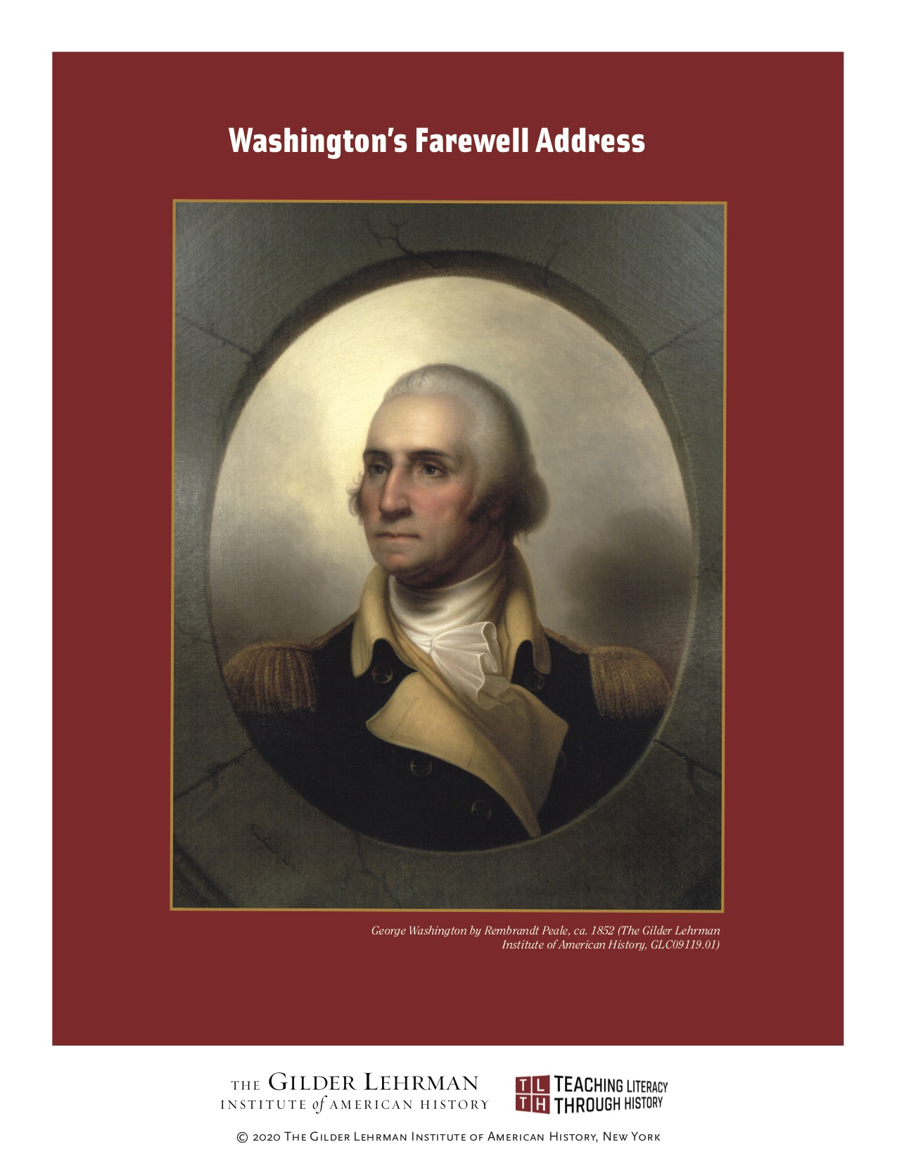 Washington's Farewell Address | Gilder Lehrman Institute Of American ...